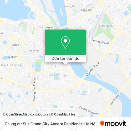 Bản đồ Chung cư Sun Grand City Ancora Residence