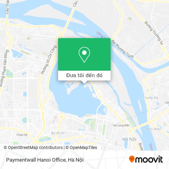 Bản đồ Paymentwall Hanoi Office