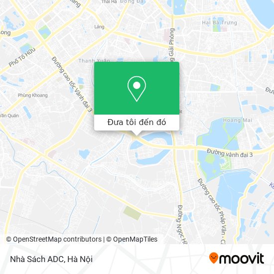Bản đồ Nhà Sách ADC