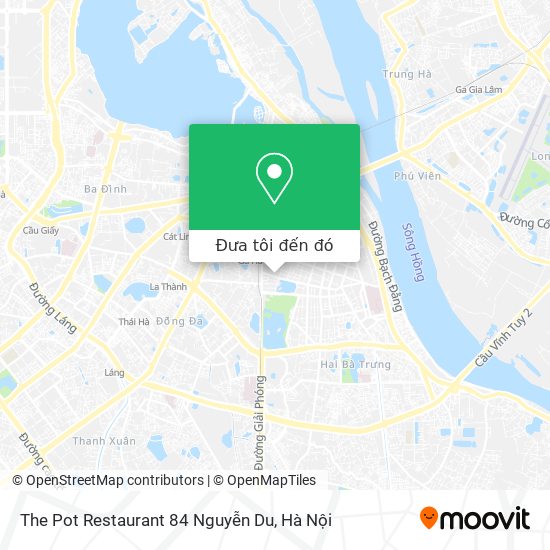 Bản đồ The Pot Restaurant 84 Nguyễn Du