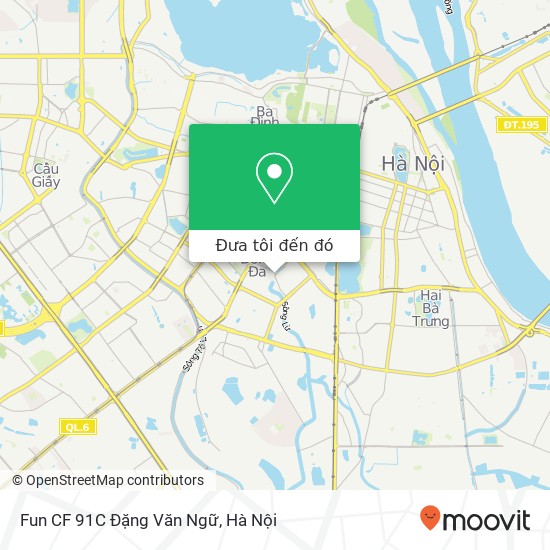 Bản đồ Fun CF 91C Đặng Văn Ngữ