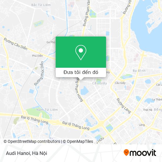 Bản đồ Audi Hanoi