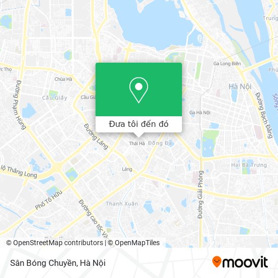 Bản đồ Sân Bóng Chuyền