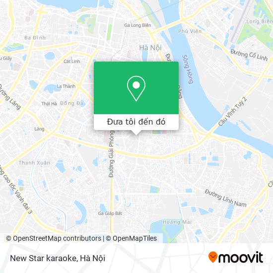 Bản đồ New Star karaoke