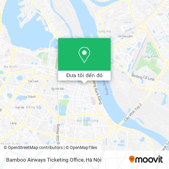 Bản đồ Bamboo Airways Ticketing Office