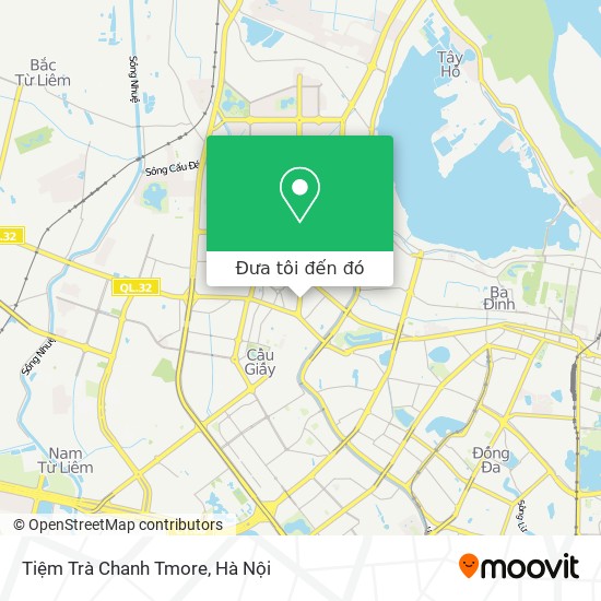 Bản đồ Tiệm Trà Chanh Tmore