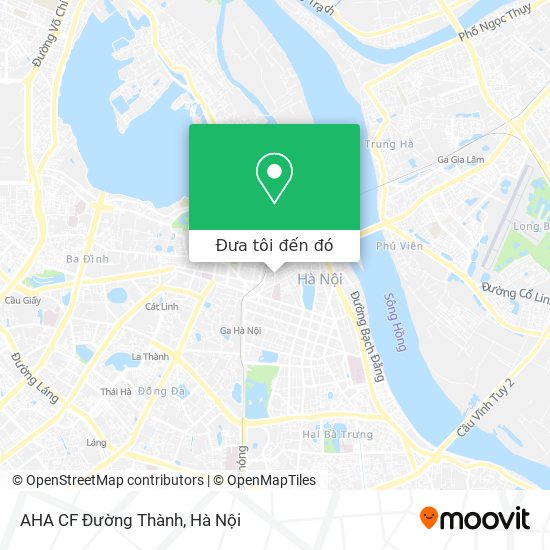 Bản đồ AHA CF Đường Thành
