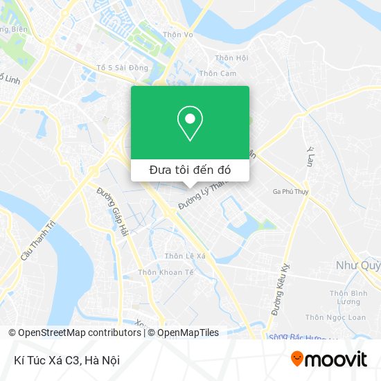 Bản đồ Kí Túc Xá C3