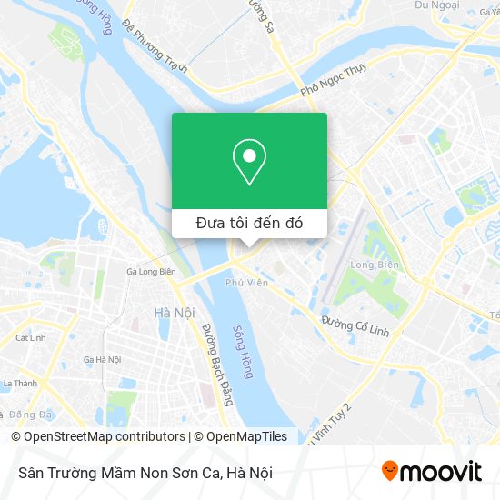 Bản đồ Sân Trường Mầm Non Sơn Ca