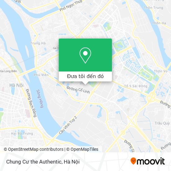 Bản đồ Chung Cư the Authentic