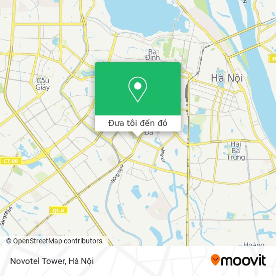 Bản đồ Novotel Tower