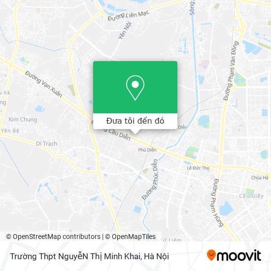 Bản đồ Trường Thpt NguyễN Thị Minh Khai