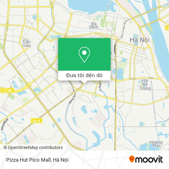 Bản đồ Pizza Hut Pico Mall