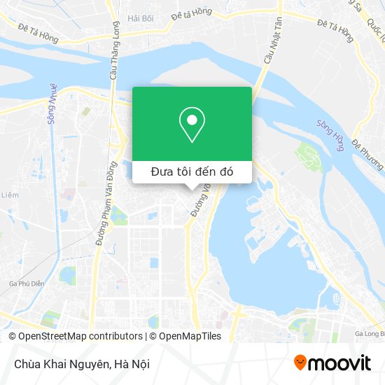 Bản đồ Chùa Khai Nguyên