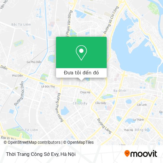 Bản đồ Thời Trang Công Sở Evy
