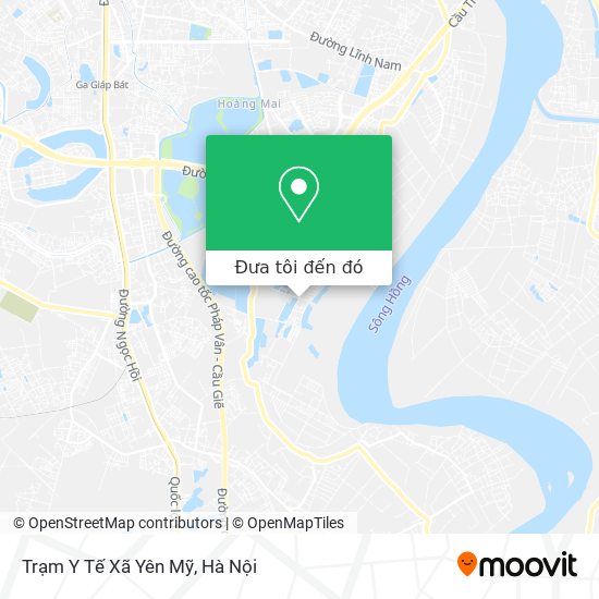 Bản đồ Trạm Y Tế Xã Yên Mỹ