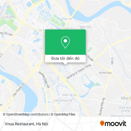 Bản đồ Vnua Restaurant