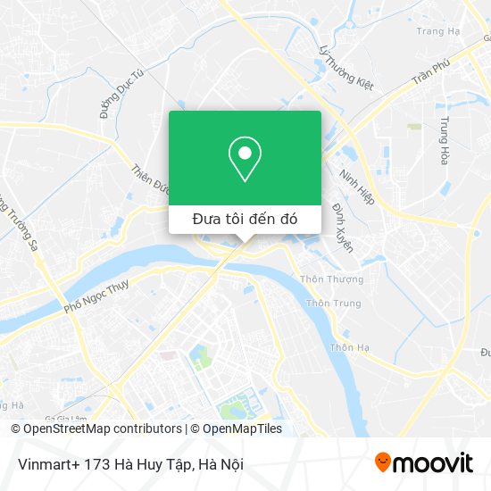 Bản đồ Vinmart+ 173 Hà Huy Tập