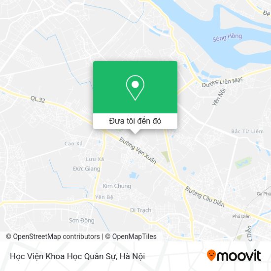 Bản đồ Học Viện Khoa Học Quân Sự