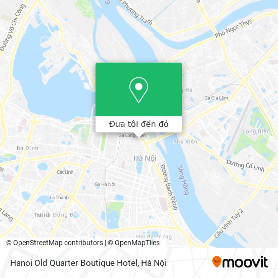 Bản đồ Hanoi Old Quarter Boutique Hotel