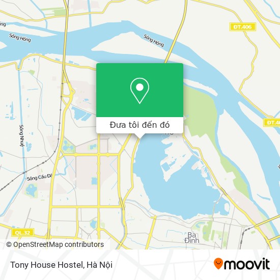 Bản đồ Tony House Hostel