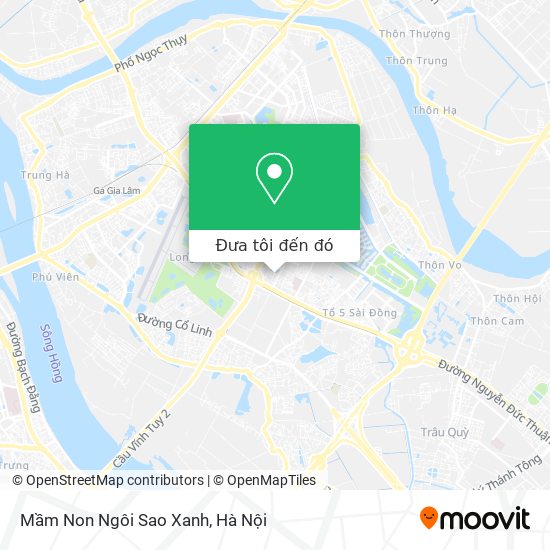 Bản đồ Mầm Non Ngôi Sao Xanh