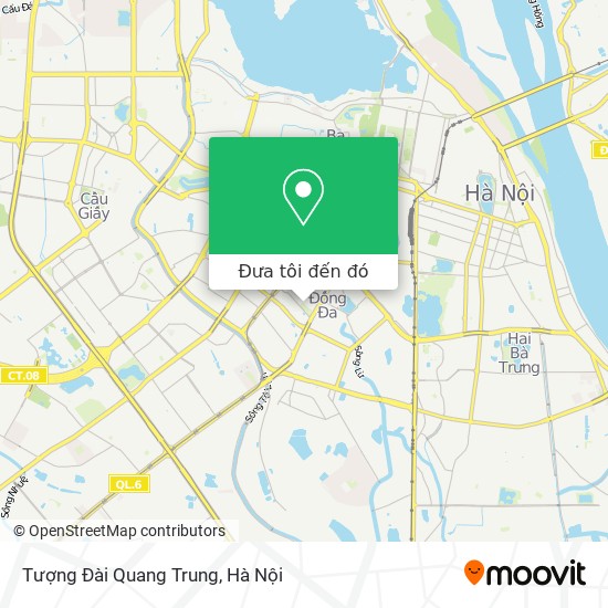 Bản đồ Tượng Đài Quang Trung