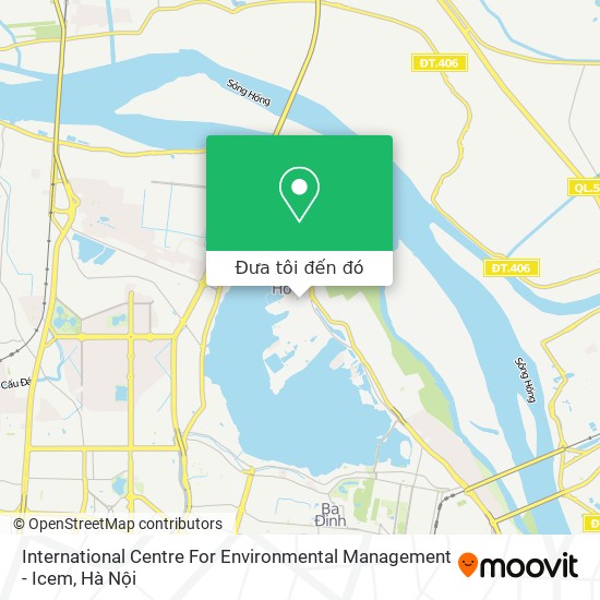 Bản đồ International Centre For Environmental Management - Icem