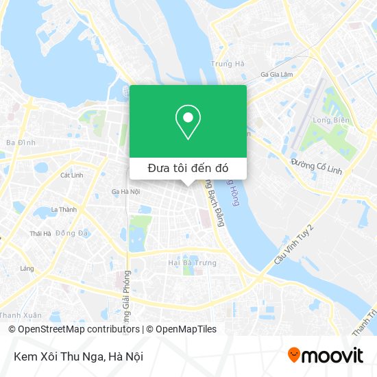 Bản đồ Kem Xôi Thu Nga