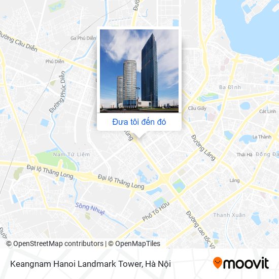 Bản đồ Keangnam Hanoi Landmark Tower