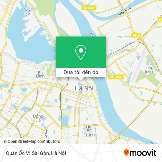Bản đồ Quán Ốc VI Sài Gòn