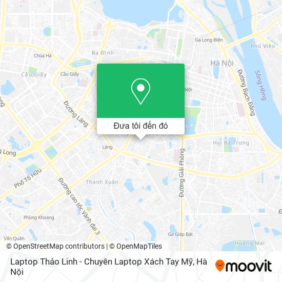 Bản đồ Laptop Thảo Linh - Chuyên Laptop Xách Tay Mỹ