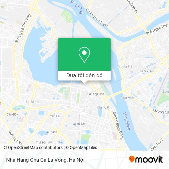 Bản đồ Nha Hang Cha Ca La Vong