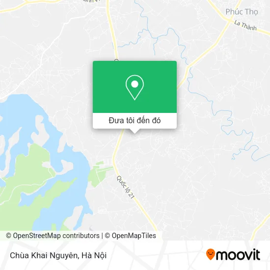 Bản đồ Chùa Khai Nguyên