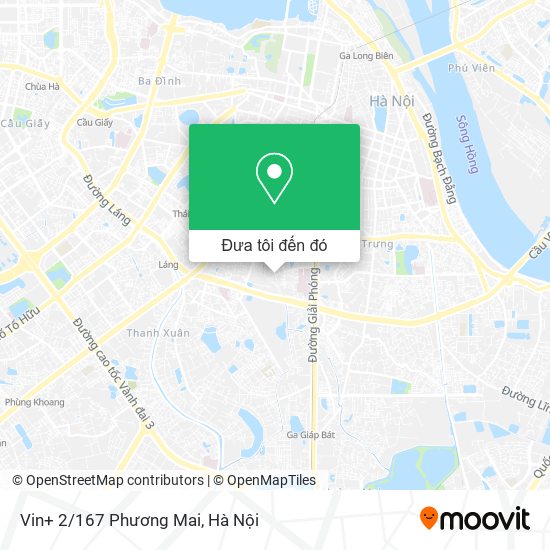 Bản đồ Vin+ 2/167 Phương Mai