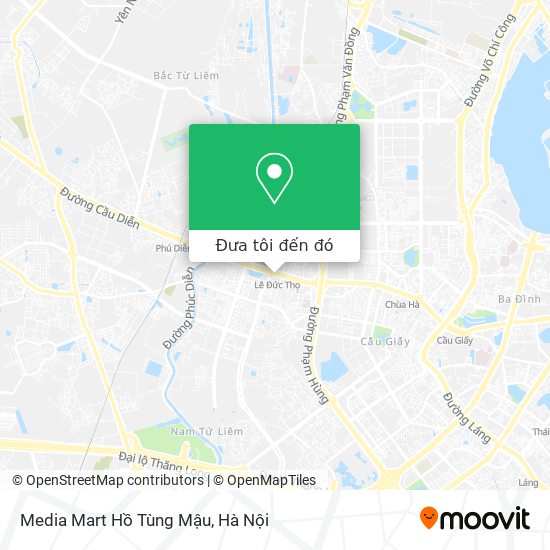 Làm sao để đến Media Mart Hồ Tùng Mậu ở Mai Dịch bằng Xe buýt?