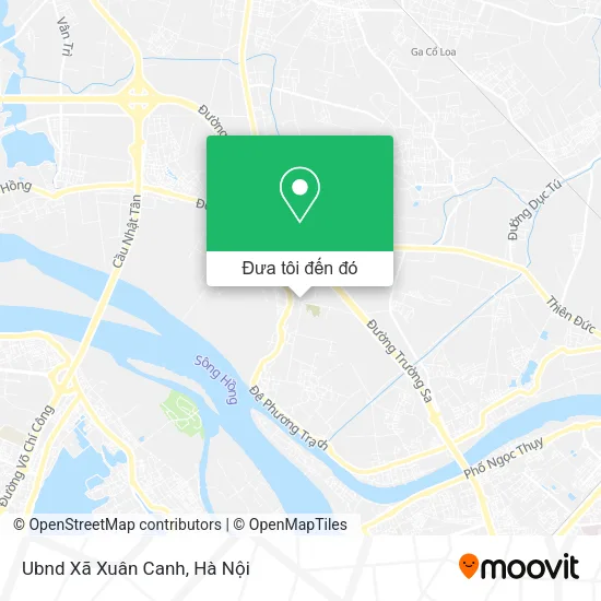 Bản đồ Ubnd Xã Xuân Canh