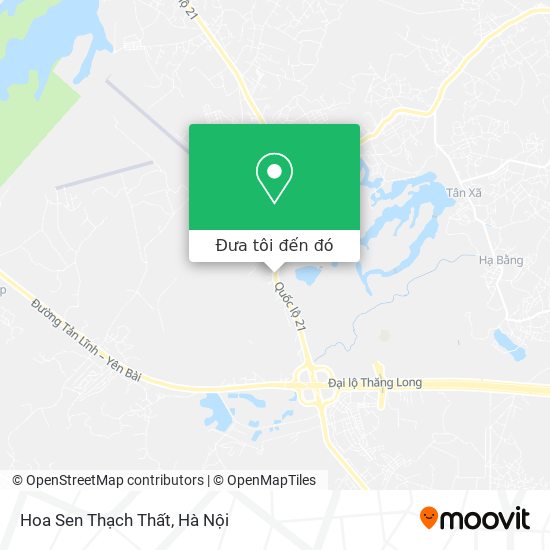 Bản đồ Hoa Sen Thạch Thất