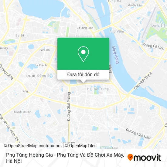 Bản đồ Phụ Tùng Hoàng Gia - Phụ Tùng Và Đồ Chơi Xe Máy
