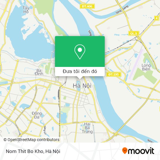Bản đồ Nom Thit Bo Kho