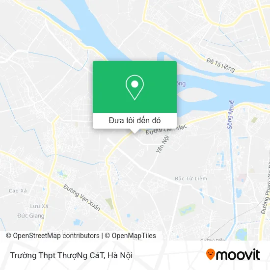 Bản đồ Trường Thpt ThượNg CáT
