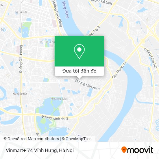 Bản đồ Vinmart+ 74 Vĩnh Hưng