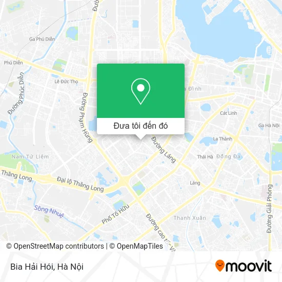 Bản đồ Bia Hải Hói