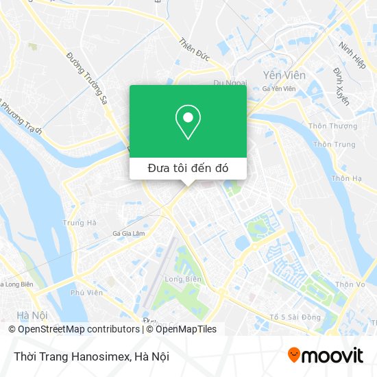 Bản đồ Thời Trang Hanosimex