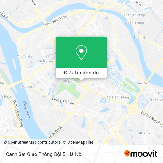 Bản đồ Cảnh Sát Giao Thông Đội 5