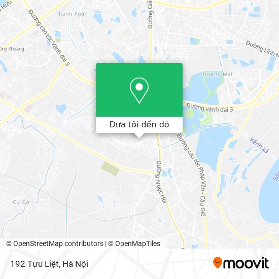 Bản đồ 192 Tựu Liệt