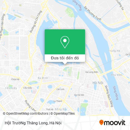 Bản đồ HộI TrườNg Thăng Long