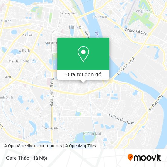 Bản đồ Cafe Thảo