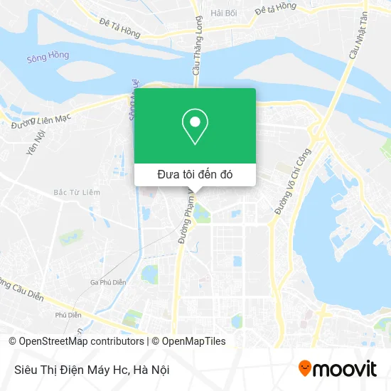 Bản đồ Siêu Thị Điện Máy Hc