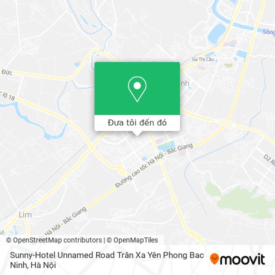 Bản đồ Sunny-Hotel Unnamed  Road Trân Xa Yên Phong Bac Ninh